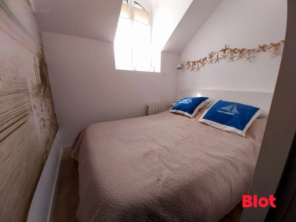 Camere da letto - Studio with Harbour View in Cancale
