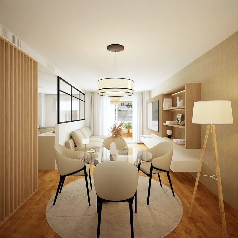 Salle à manger - New Apartment with Pool in San José de La Rinconada