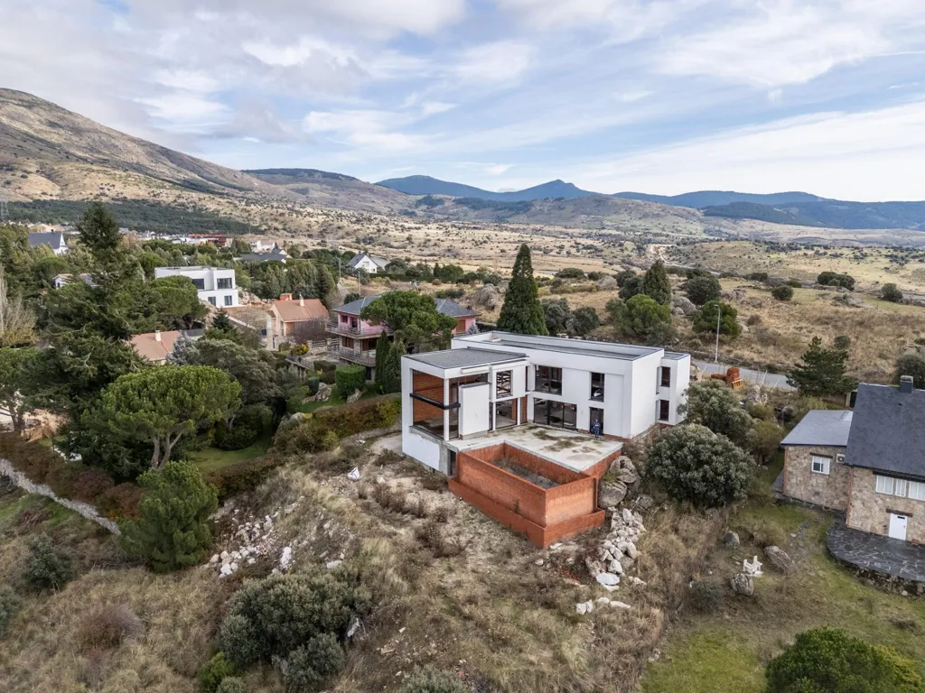 Vue aérienne - Luxury Villa Project with Pool in El Espinar