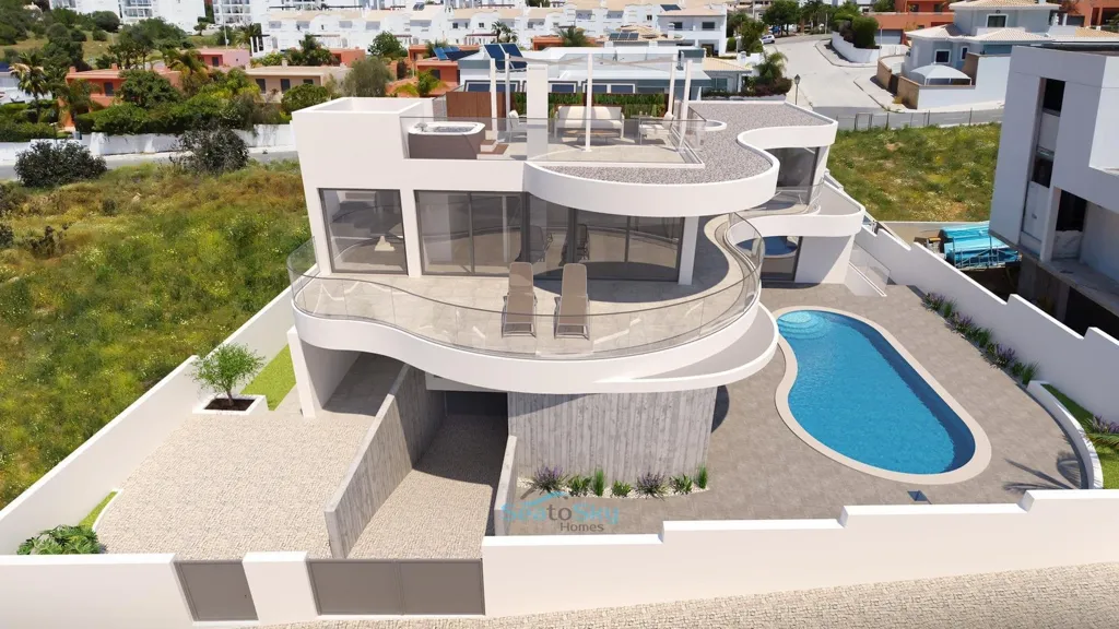 Bassein - Contemporary Villa with Pool near Porto do Mos
