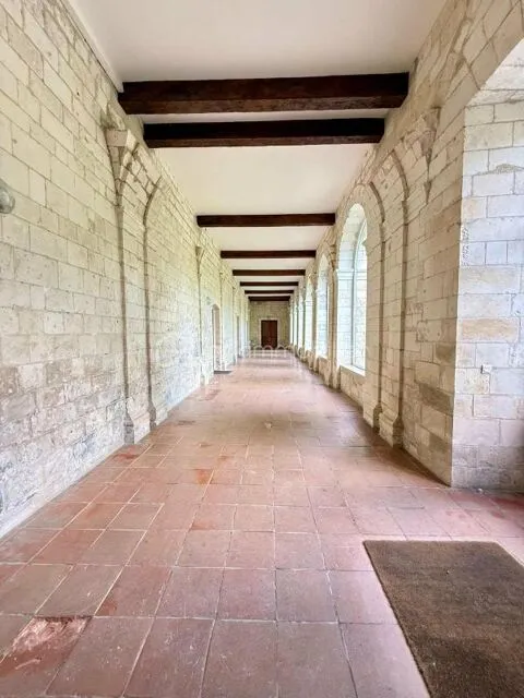Hallway - Triplex in 12th-Century Abbey near Amiens