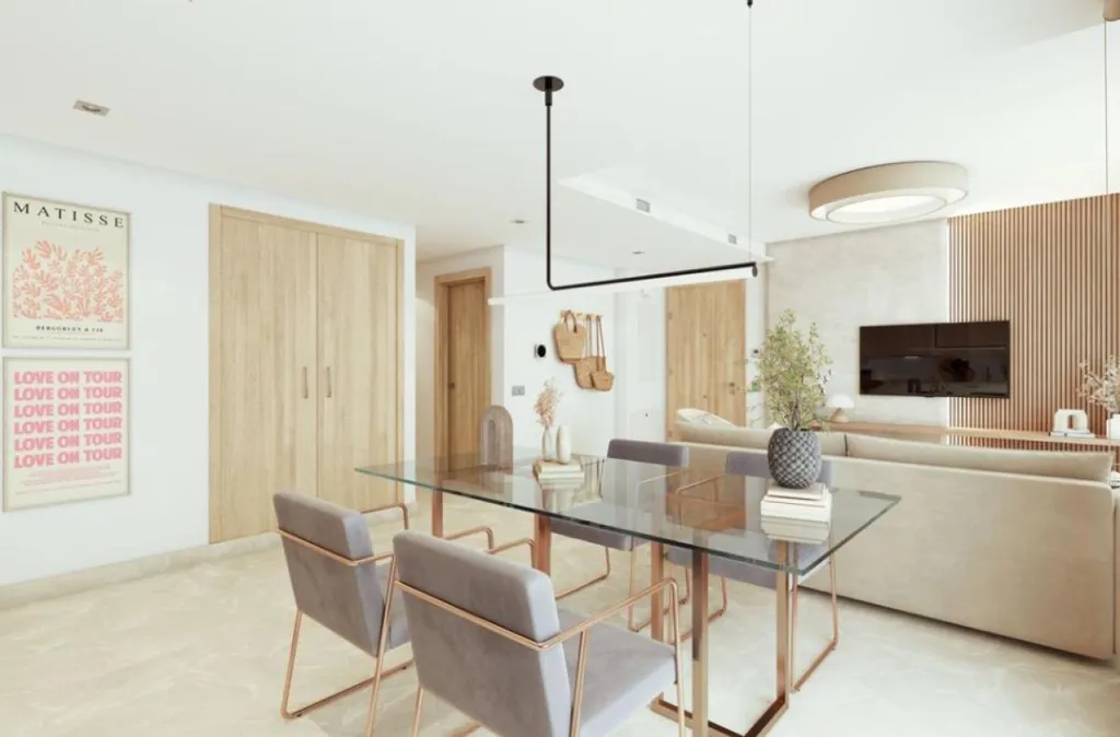 Salle à manger - Modern Apartments with Valley Views in Mijas