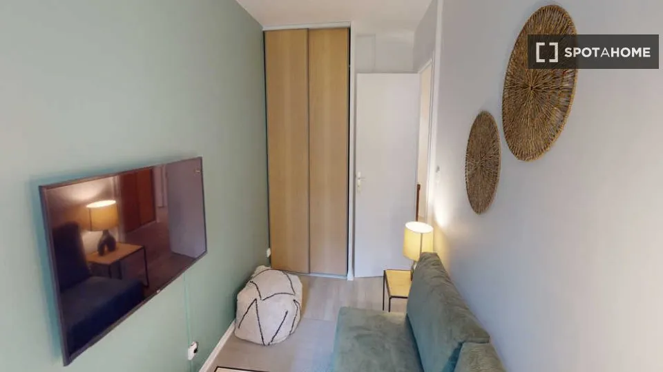 Séjour - Chambre en Colocation à Bibliothèque-Seine, Paris