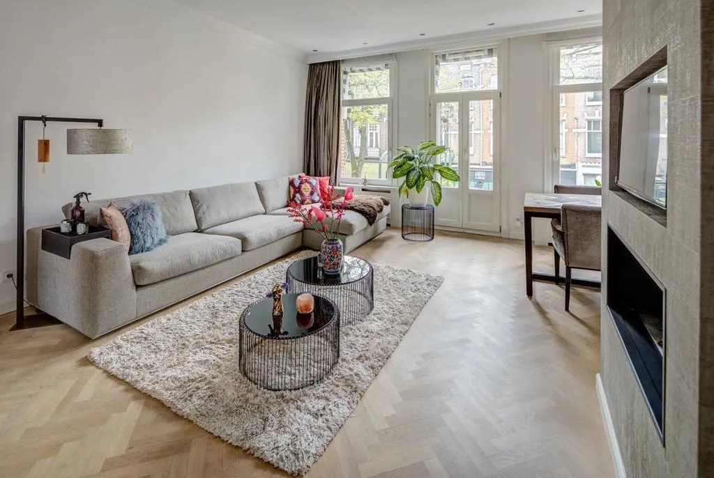 Séjour - High-End Apartment with Terrace in Amsterdam Oud-Zuid