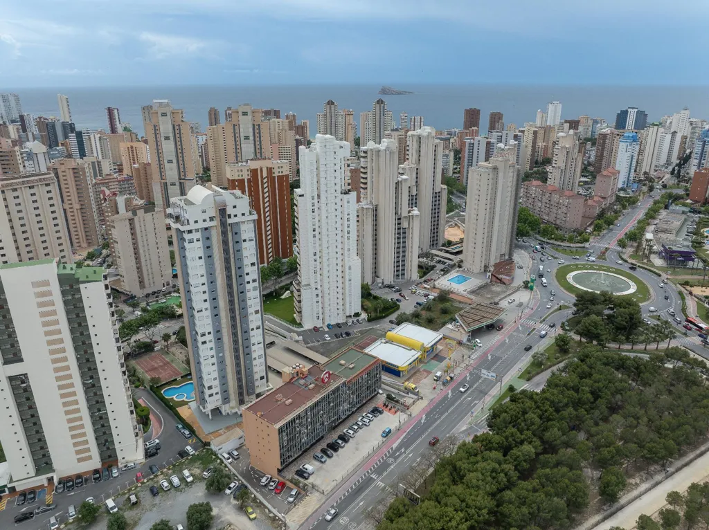 Õhuvaade - Apartment with Terrace in Benidorm