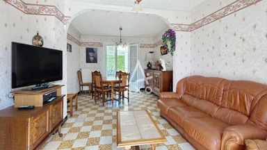 Living Room - House with Garden and Balcony in Châlette-sur-Loing