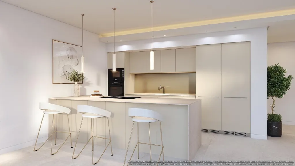 Köök - Energy-Efficient Apartment with Pool in Benahavís