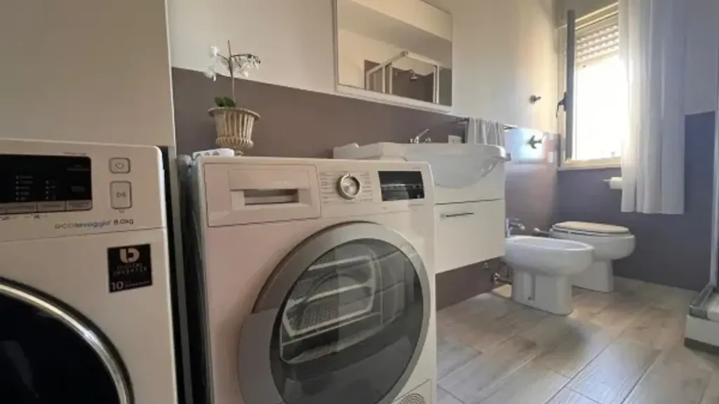 Utility Room - Rearfacing Apartment with Balcony in Marsala