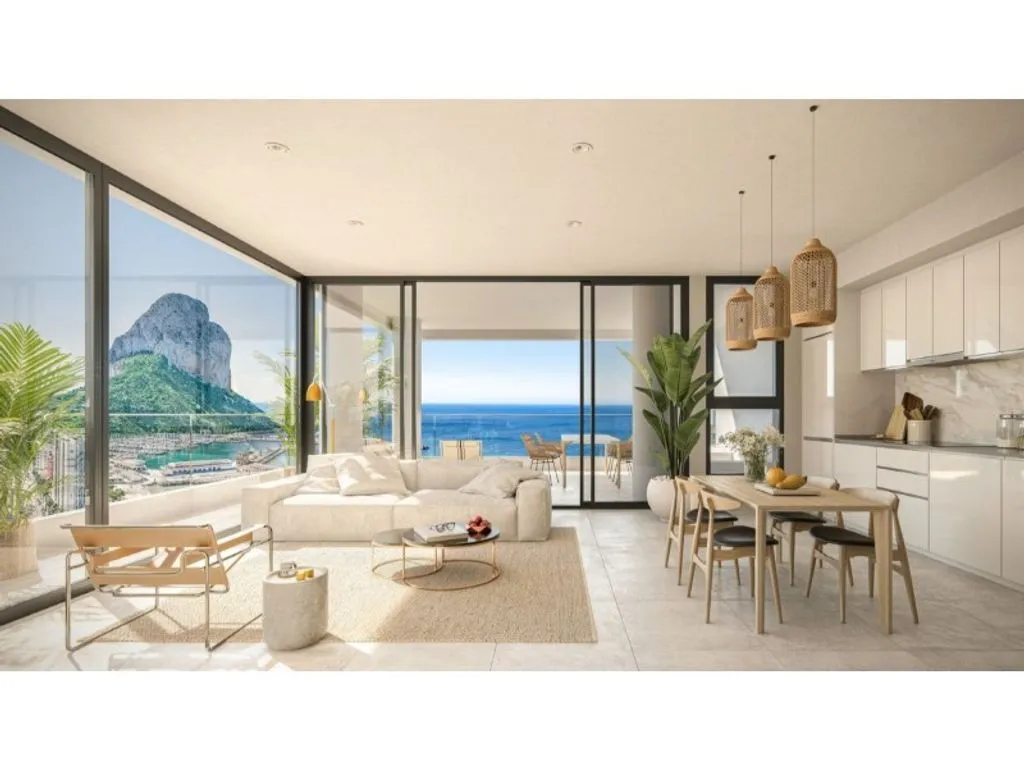 Séjour - Luxury Penthouse with Sea View in Calpe