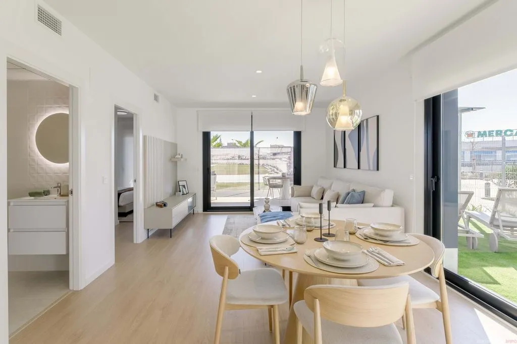 Söögituba - New Build Flat with Sea View in Torrevieja