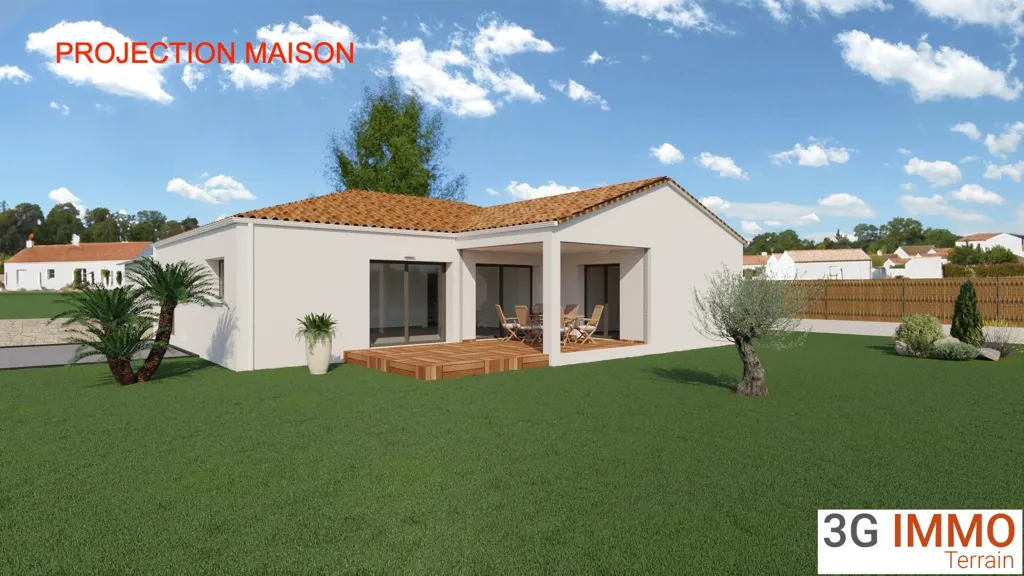 Viabilised Constructible Land in Talmont-Saint-Hilaire