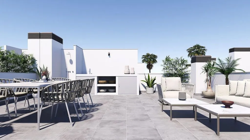 Terrass - Modern Villa with Pool in Roldán