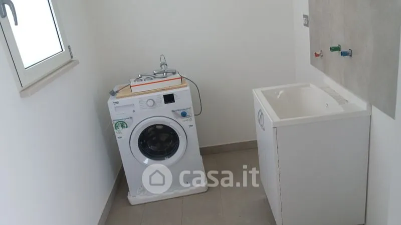 Buanderie - Rented 3-Bedroom Flat with Terrace in Nardò