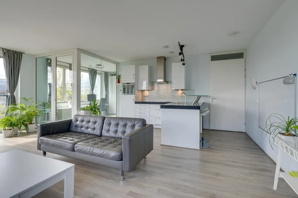 Séjour - Modern Apartment with Loggia in Amsterdam