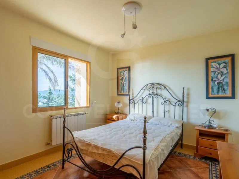 Bedrooms - Traditional Villa with Panoramic Views in Javea