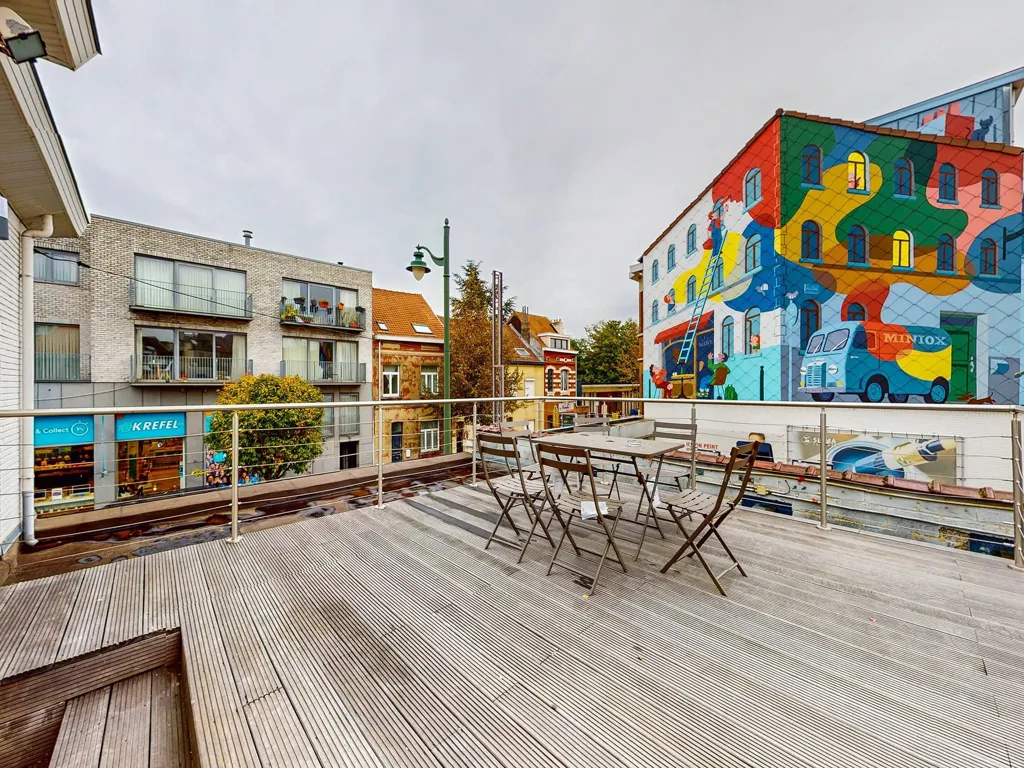 Terrace - 6-bedroom apartment in Auderghem