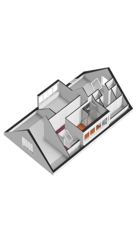 Floor Plan - Charming Free-Standing House with Garden View in Deil