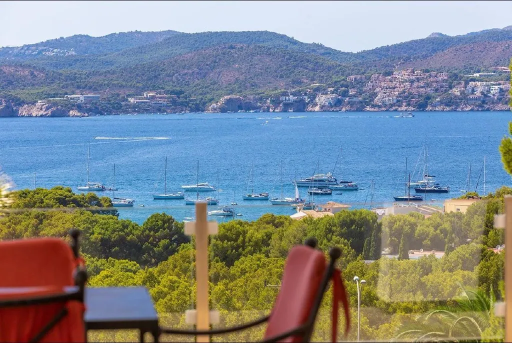 Terrass - Villa with Sea View in Santa Ponsa