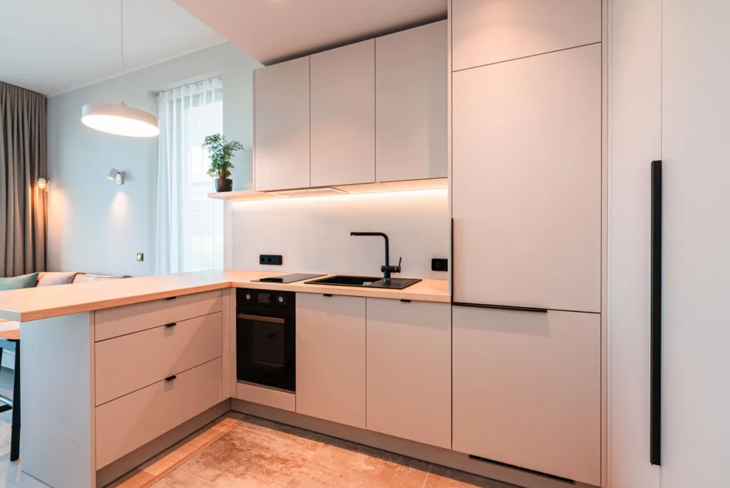 Cucina - Studio Apartment with Sea View in Tallinn