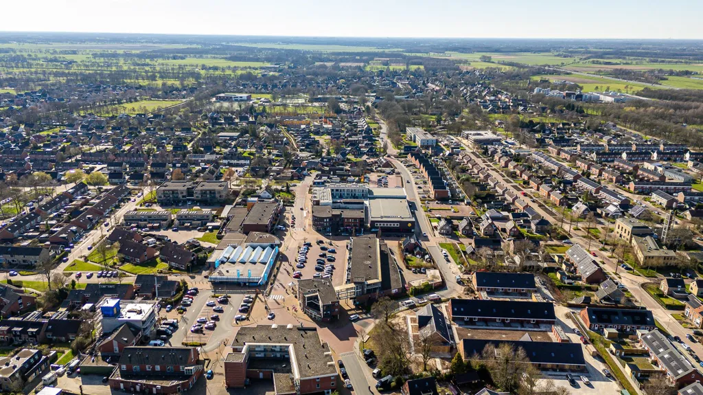 Vista aerea - Apartment with Rooftop Terrace in Marum Centre