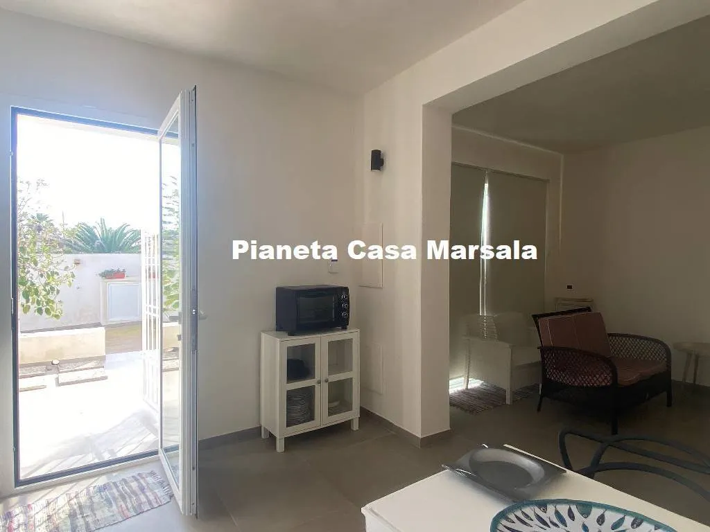 Séjour - Semi-detached Villa with Sea View in Marsala