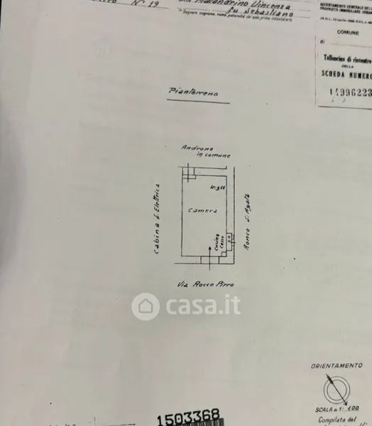 Floor Plan - Historic Apartments in Ortigia, Siracusa