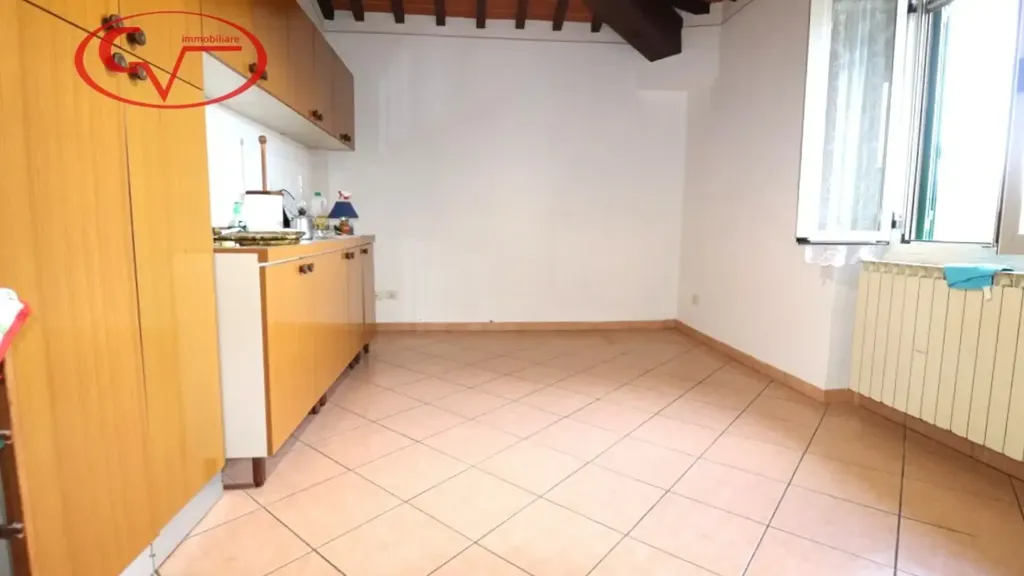 Köök - Panoramic Apartment with Terrace in Montevarchi