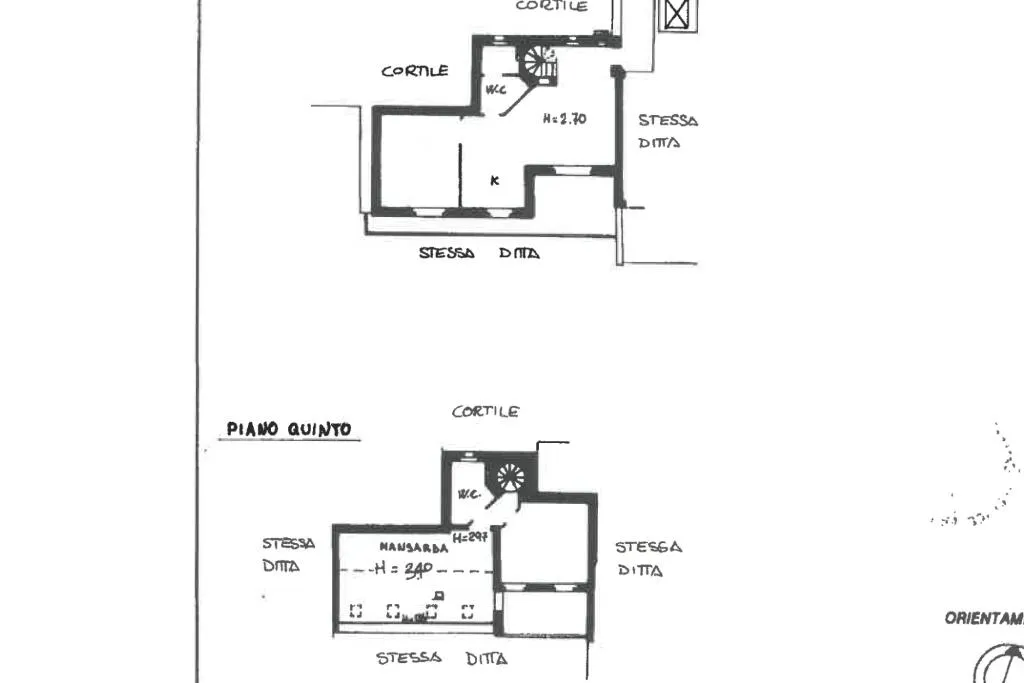 Plan - Four-Room Apartment with Pool in Settimo Milanese