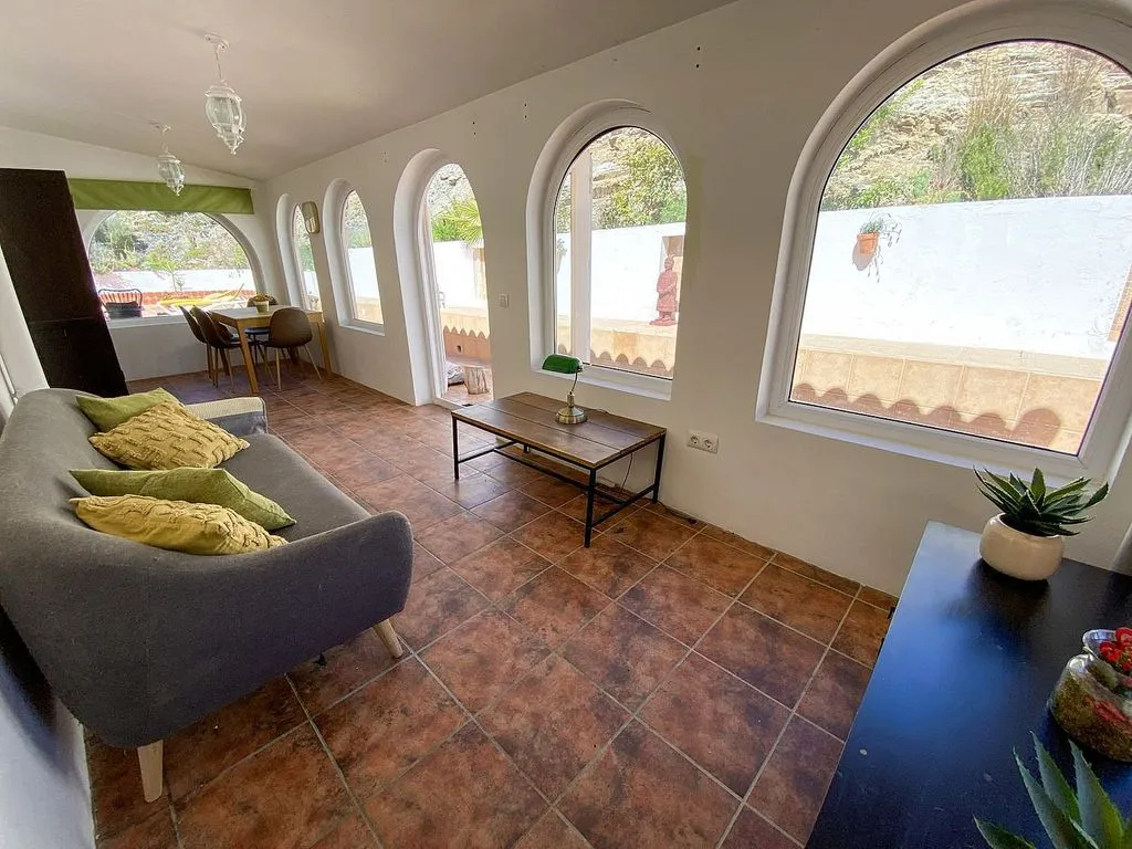 Séjour - Rustic House with Terrace in Huércal-Overa