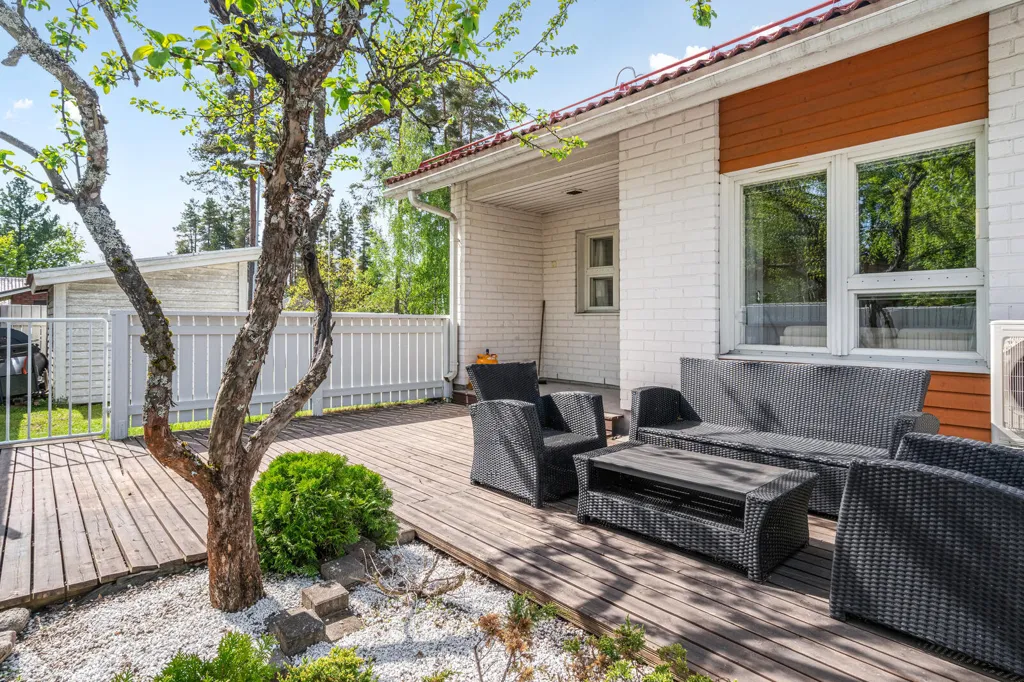 Terrass - Terraced House with Terrace in Hyvinkää