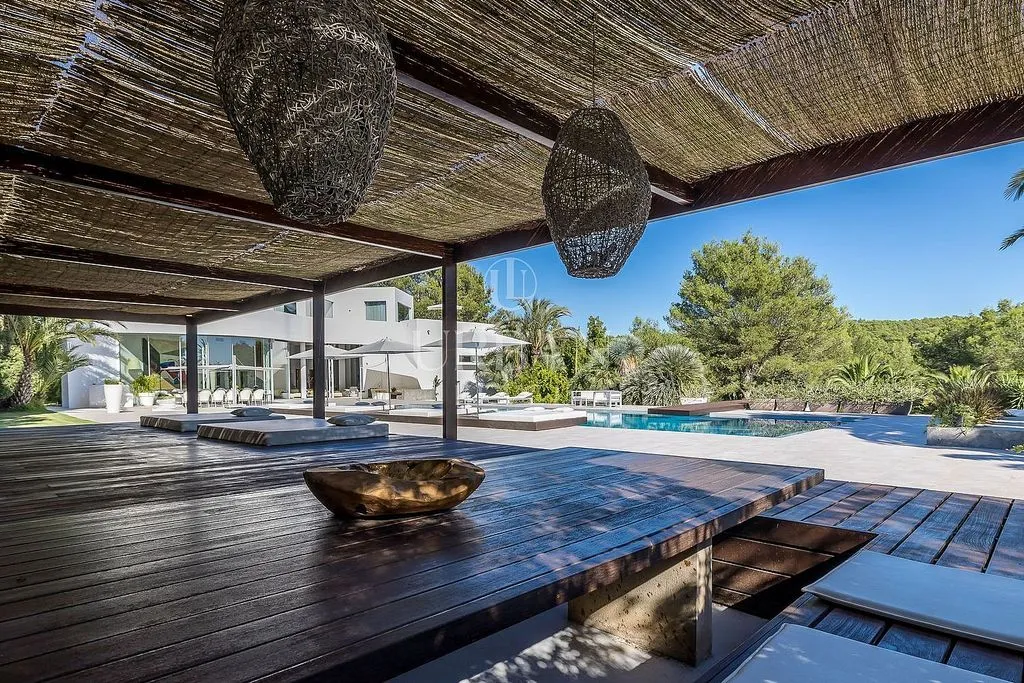 Terrace - Chalet with Pool and Terrace in Santa Gertrudis