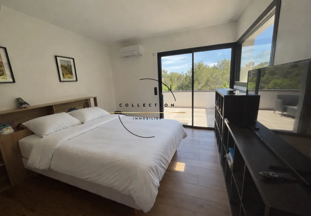 Chambres - Villa Contemporaine avec Vue Dégagée à Montpellier