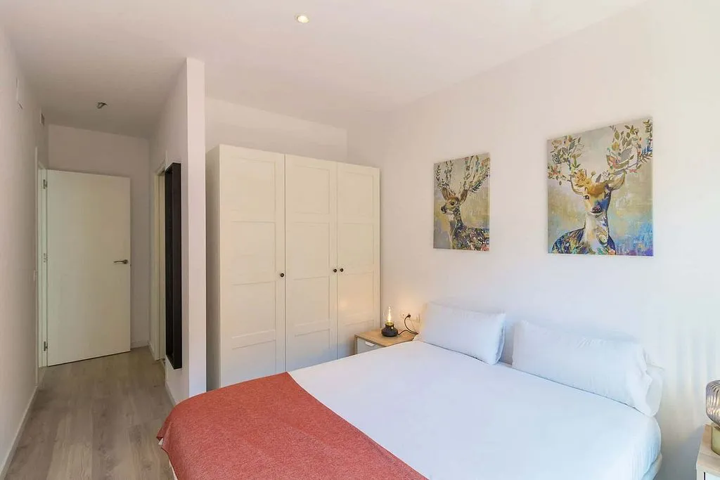 Camere da letto - Furnished Flat with Balcony in El Raval