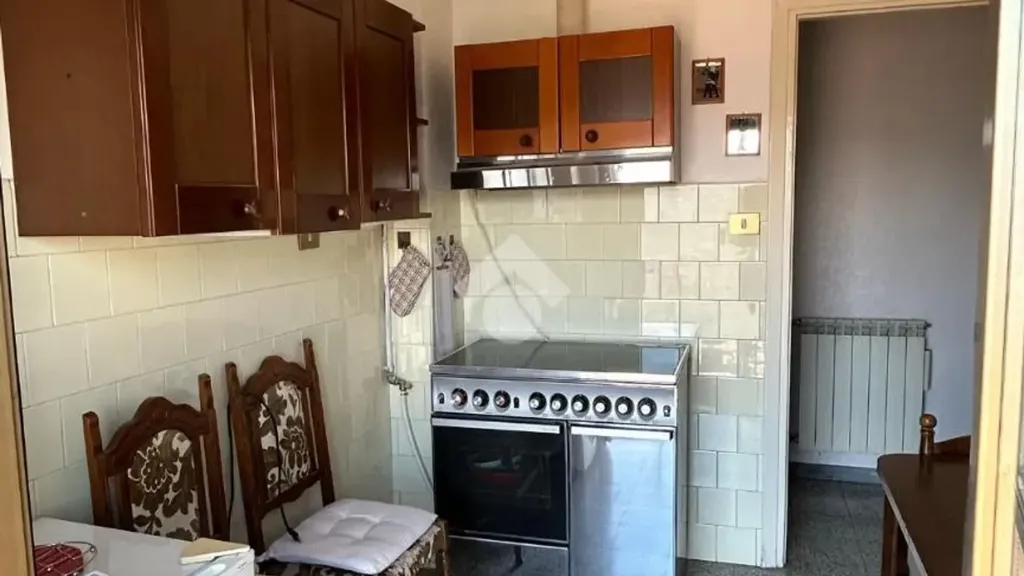 Cuisine - Apartment with Panoramic Balcony in Bellegra