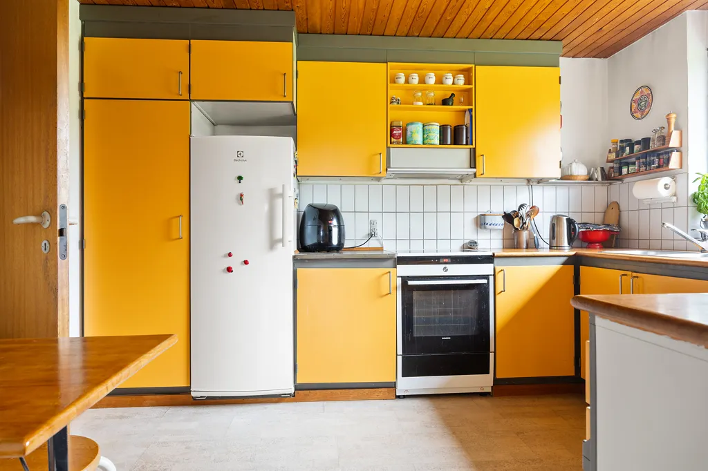 Cucina - Villa with Lake View in Ravnsnæs