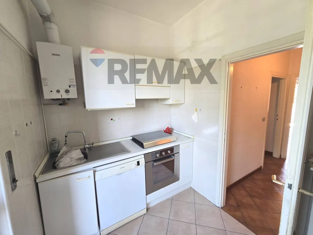 Köök - Spacious Triplex with Balcony in Milan