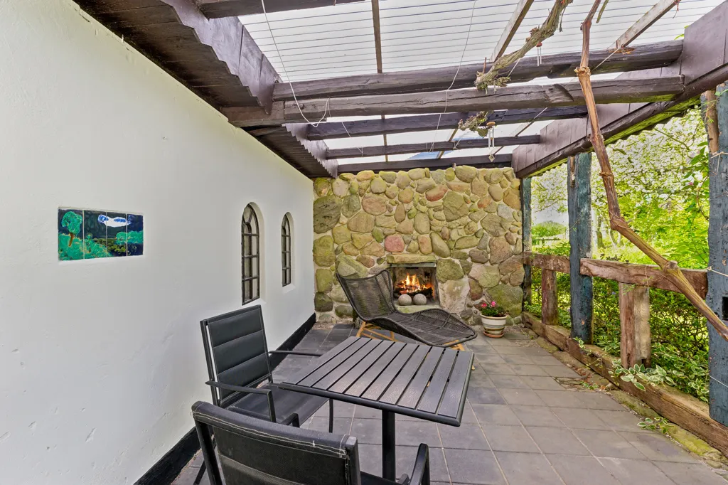 Terrasse - Villa with Garden in Mellerup, Randers