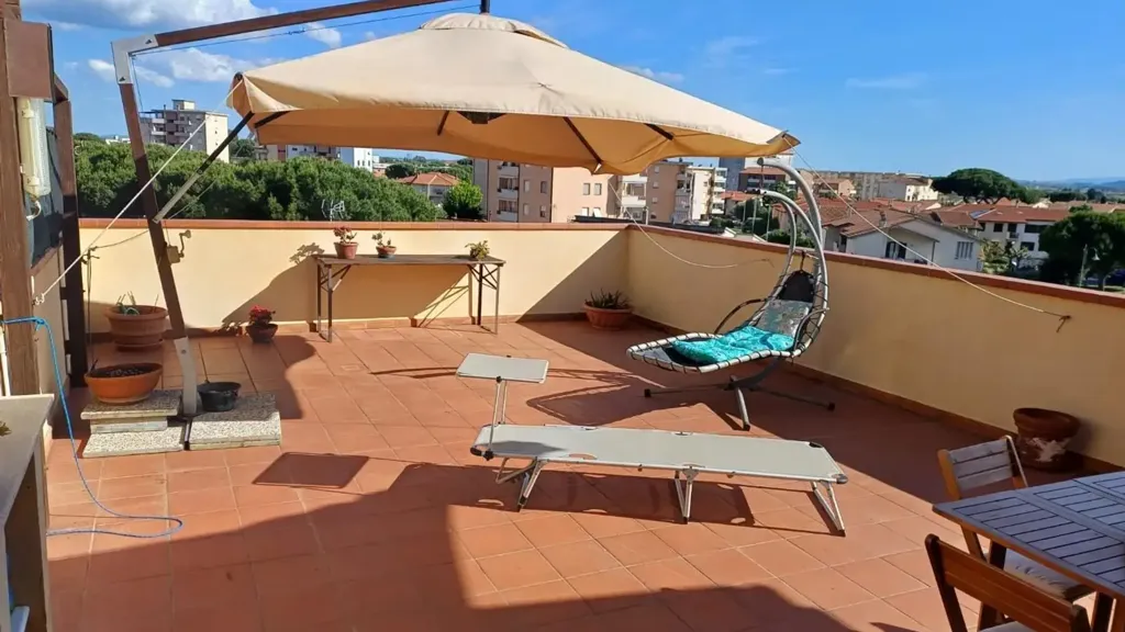 Terrass - Penthouse with Panoramic View in Venturina Terme