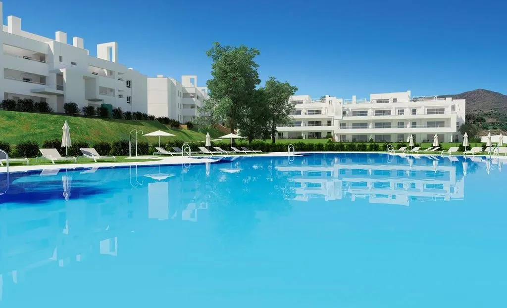 Piscine - East-Facing Apartment with Pool in Mijas