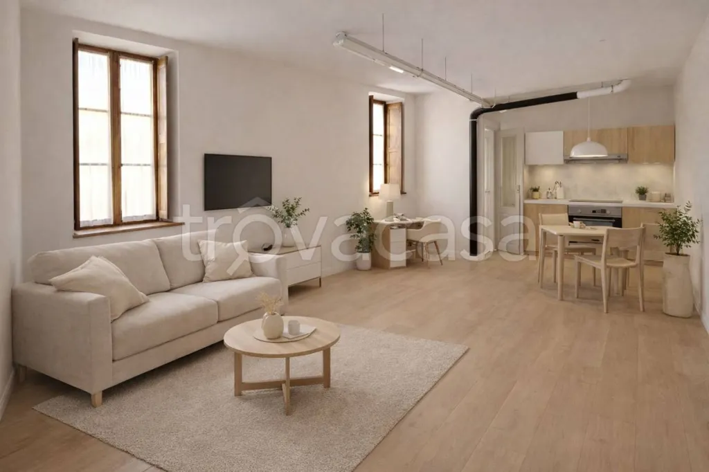 Séjour - Two-Unit Apartment with Balcony in Susa