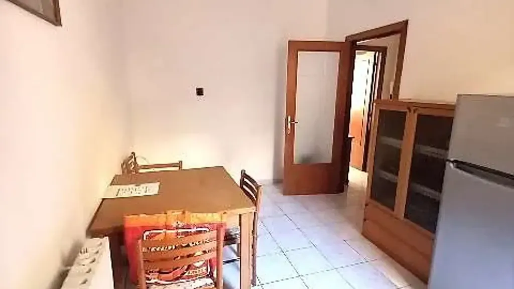 Dining Room - Three-Bedroom Apartment with Private Garden in Osimo
