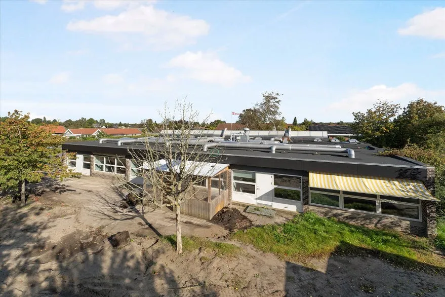 Aerial - Former Nursery with Central Location in Hørning
