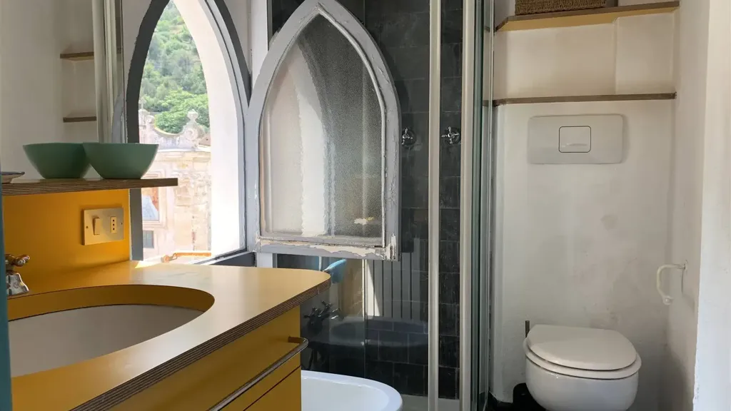 Salles de bain - Studio Apartment with Sea View in Noli