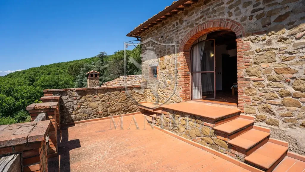 Terrasse - Historic Castle with Garden in Sinalunga