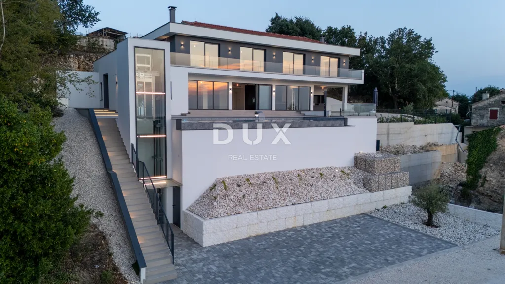 Extérieur - Luxury Villa with Infinity Pool in Vižinada