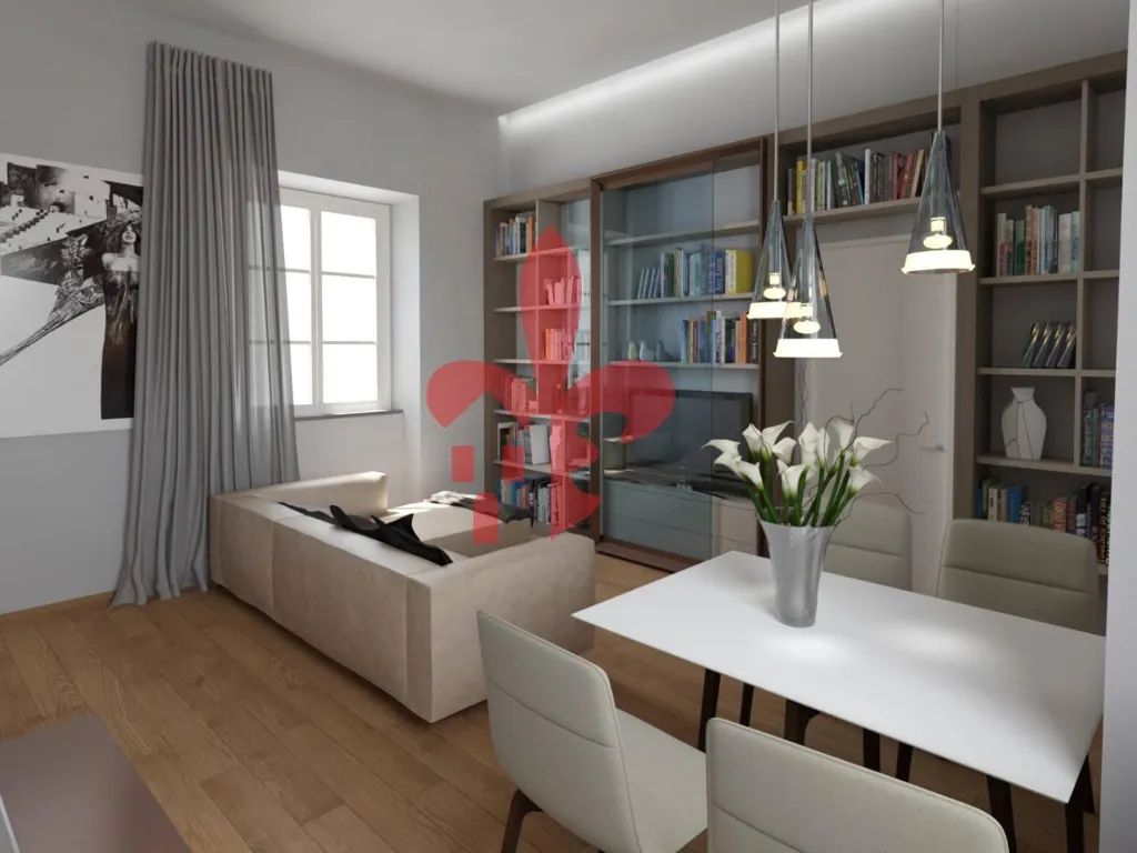 Séjour - Fully Rented 5-Room Apartment in Florence
