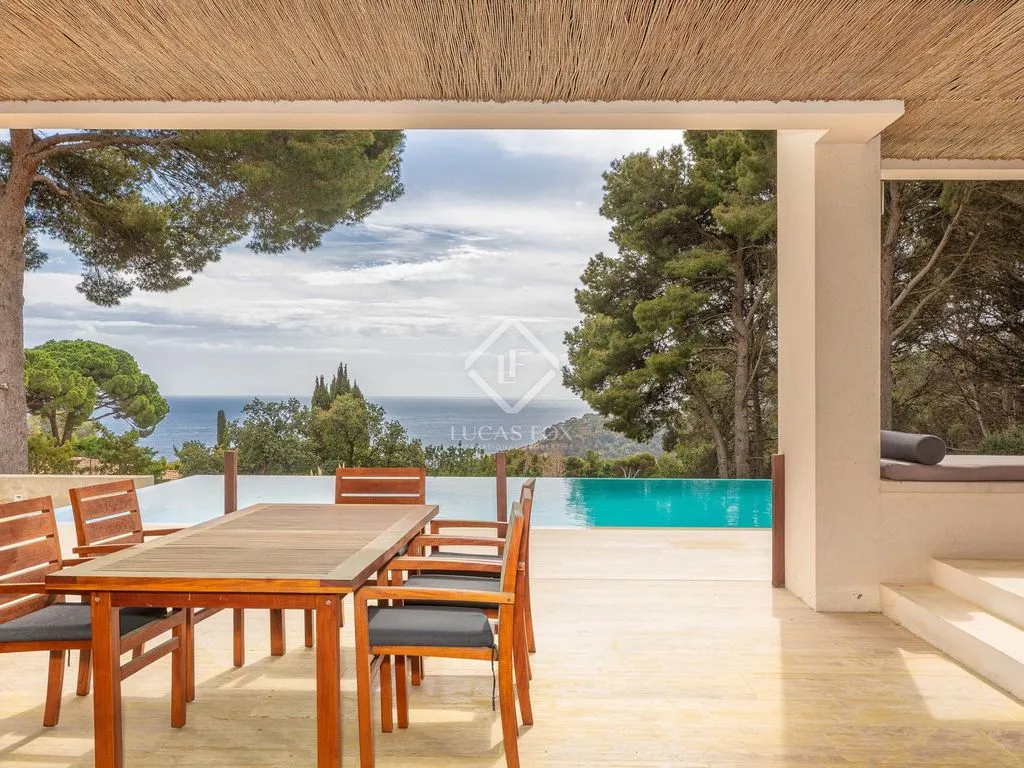 Terrasse - Architectural Villa with Sea View in Aiguablava