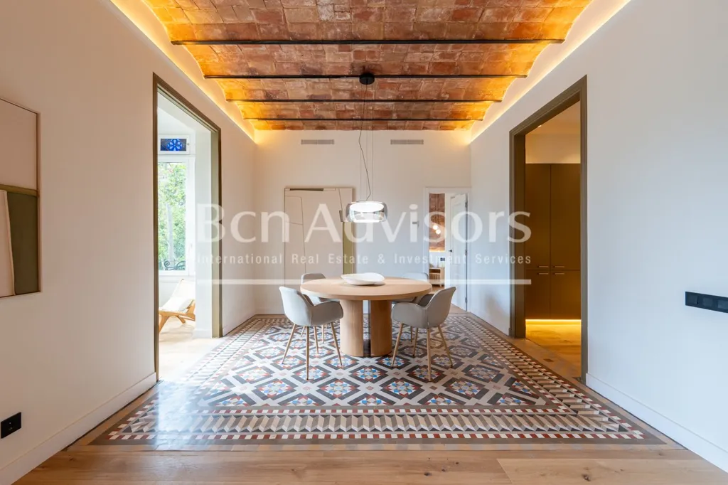 Söögituba - Refurbished Apartment with Original Features in Eixample