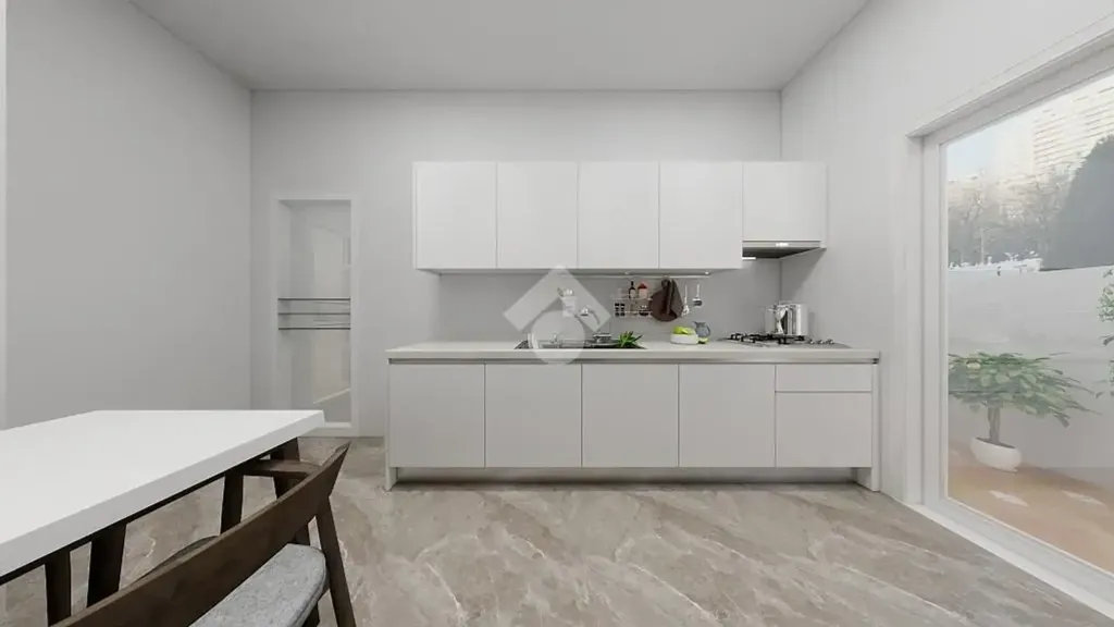 Cuisine - Apartment with Balcony in Niguarda, Milan