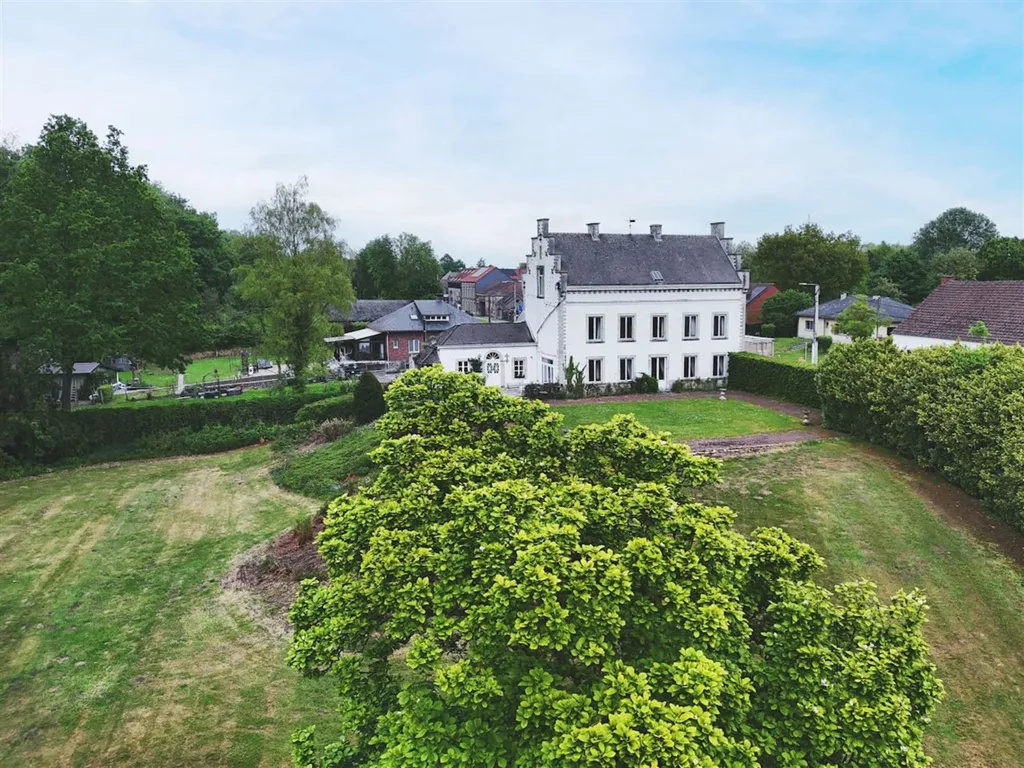 Õhuvaade - Historic Manor with Development Potential in Jodoigne